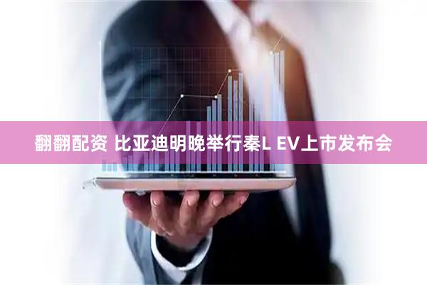 翻翻配资 比亚迪明晚举行秦L EV上市发布会