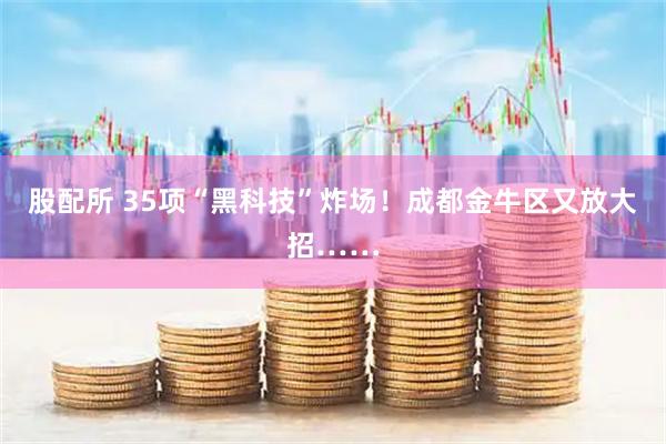 股配所 35项“黑科技”炸场！成都金牛区又放大招……